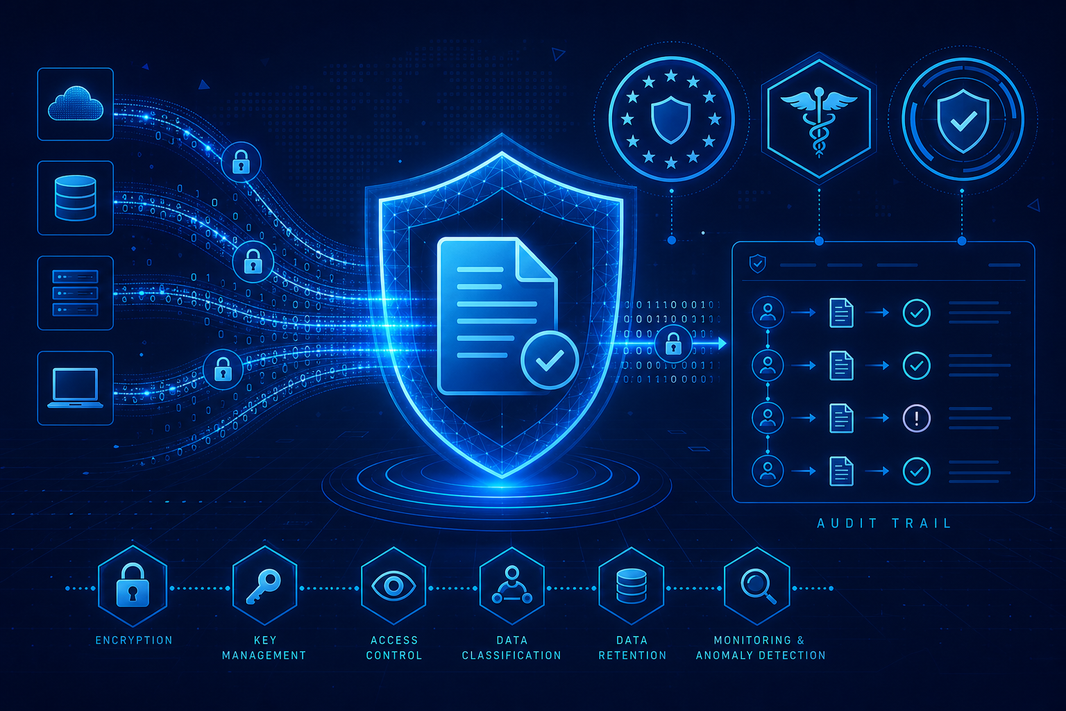 ComplyGate compliance automation dashboard showing regulatory frameworks and audit trails